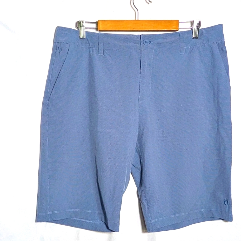 NWT Men's Hang Ten Board Shorts Resortwear Beach Athletic Slate Blue size 36